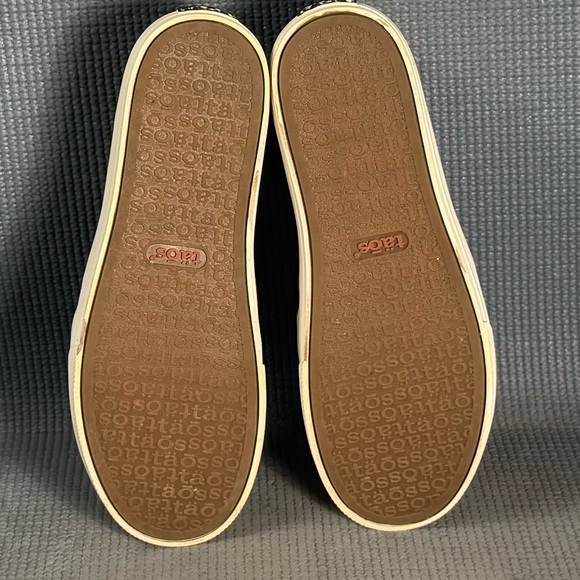 Taos Footwear Twin Gore Lux Black Leather Slip-On Comfort Shoes Size 6.5 - Picture 8 of 9